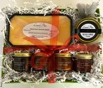 Foie, Caviar, and Fruit Preserves Gift Basket #3